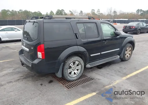 2008 Nissan Pathfinder Le from USA, damaged, VIN 5N1AR18U28C616702